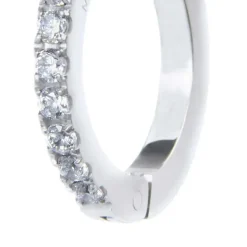 Marlù Orecchino a cerchio 1,6cm con zirconi