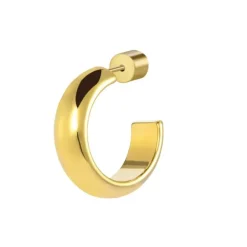 Marlù Orecchino a lobo a cerchietto 1,5cm con chiusura perla