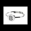 Marlù - Anello con lettera B smaltata