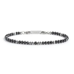 Marlù Bracciale agata nera ed ematite