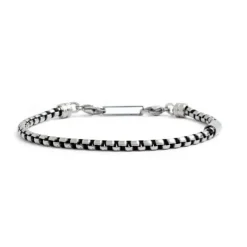 Marlù - Bracciale catena box rounded 4mm