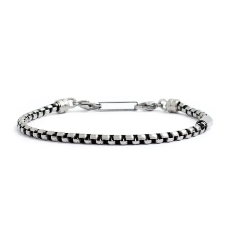 Marlù - Bracciale catena box rounded 4mm