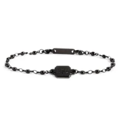 Marlù - BRACCIALE RETTANGOLARE MEDAGLIA MADONNA