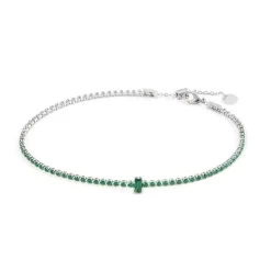 Marlù - Cavigliera tennis zircone centrale