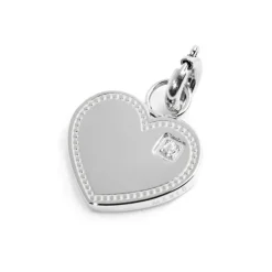 Marlù Charm cuore con zircone