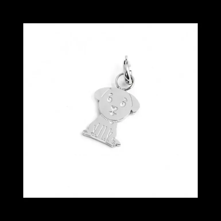 Marlù - CIONDOLO CANE ACCIAIO