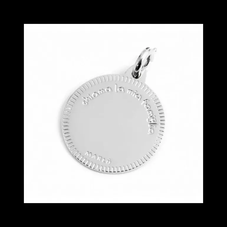 Marlù - CIONDOLO DA INCISIONE PER PELOSETTI ACCIAIO