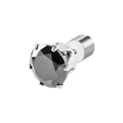 Marlù Orecchino a lobo con zircone 7mm