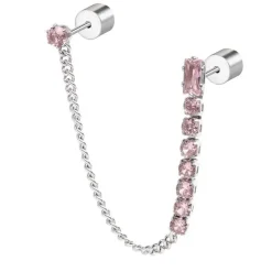 Marlù - Orecchino a lobo multindosso tennis pendente