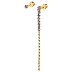 Marlù - Orecchino a lobo multindosso tennis pendente