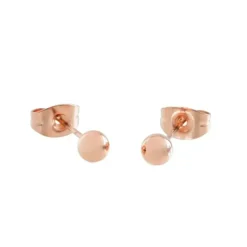 Marlù - Orecchino lobo con sfera 4 mm