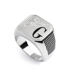 Marlù Piastrina quadrata con lettera changy