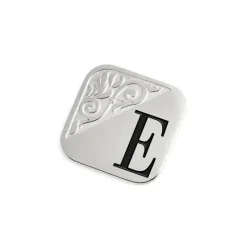 Marlù Piastrina quadrata con lettera changy