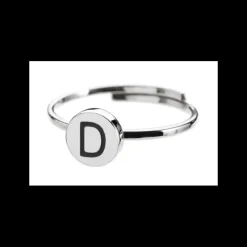 Marlù Anello con lettera D smaltata