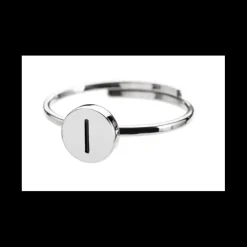 Marlù Anello con lettera I smaltata