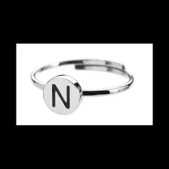 Marlù Anello con lettera N smaltata