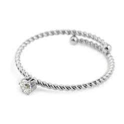 Marlù anello con zircone bianco