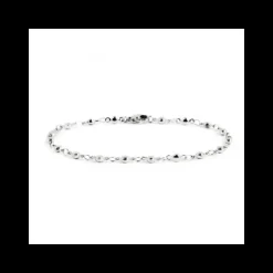 Marlù BRACCIALE ACCIAIO CATENA CON SFERE