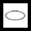 Marlù BRACCIALE ACCIAIO CATENA GRUMETTA 6 MM
