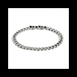 Marlù BRACCIALE ACCIAIO CATENA GRUMETTA 6 MM