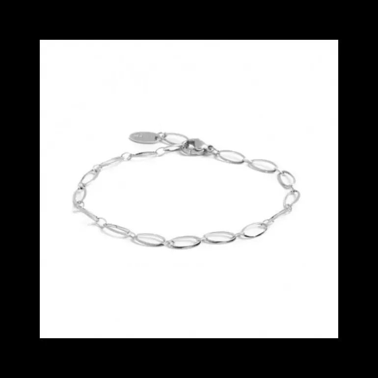 Marlù BRACCIALE CATENA MISTA ACCIAIO