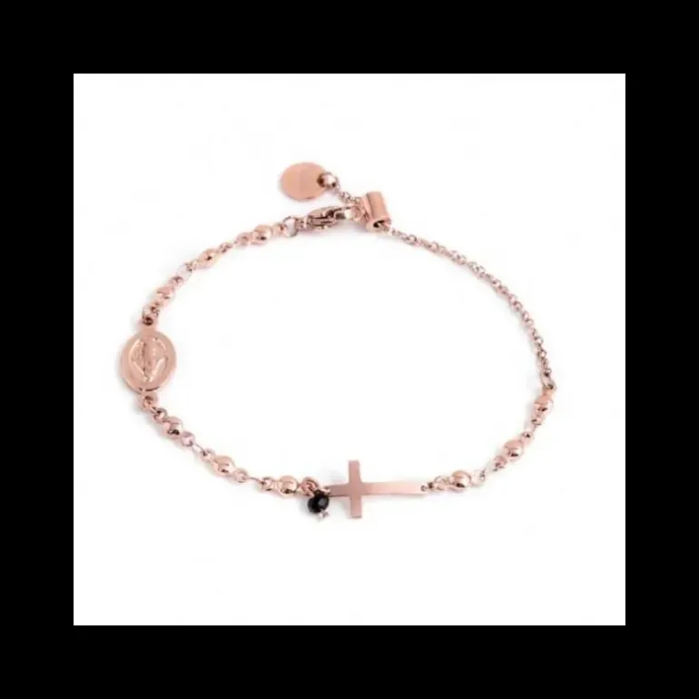 Marlù BRACCIALE ROSARIO PVD ROSE