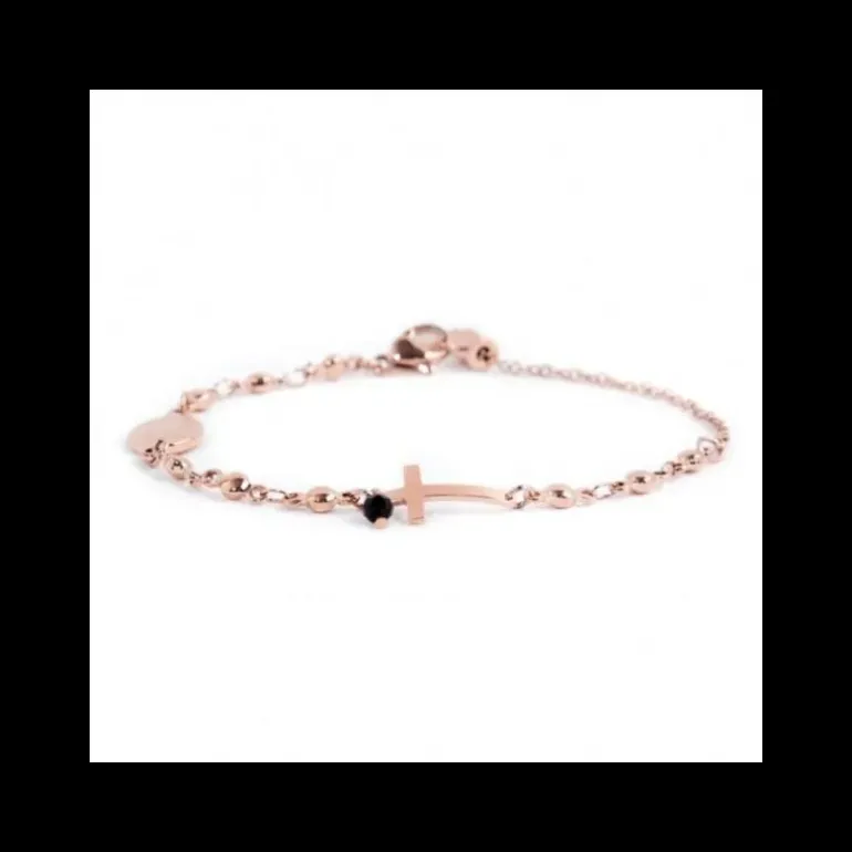 Marlù BRACCIALE ROSARIO PVD ROSE