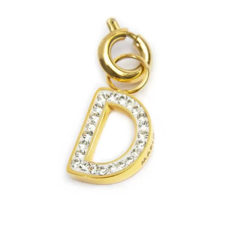 Marlù CIONDOLO lettera D con cristalli