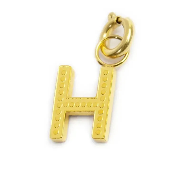 Marlù CIONDOLO lettera H con cristalli