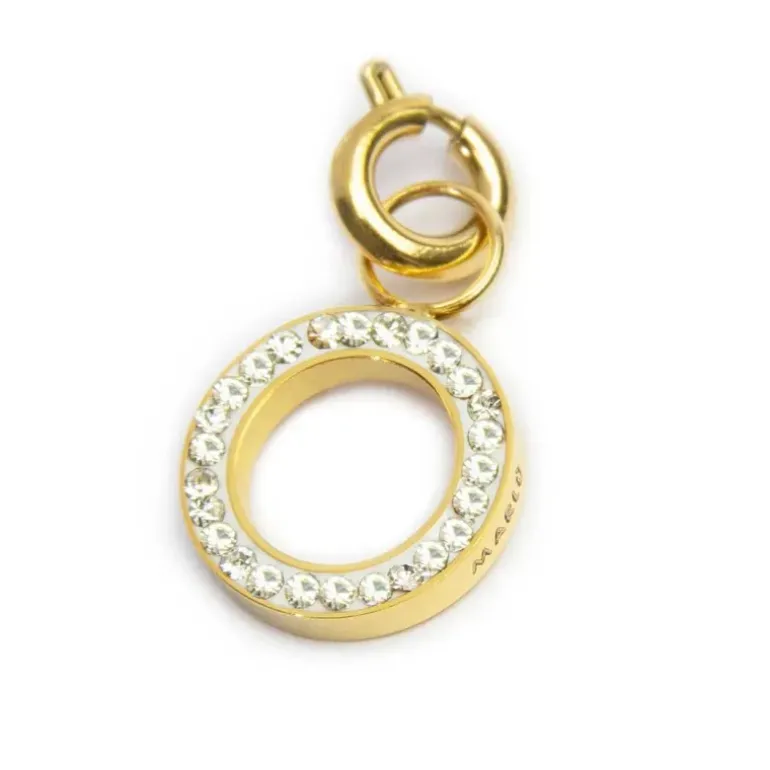 Marlù CIONDOLO lettera O con cristalli