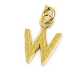 Marlù CIONDOLO lettera W con cristalli