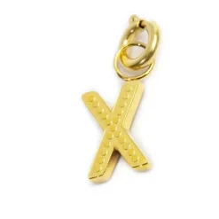 Marlù CIONDOLO lettera X con cristalli