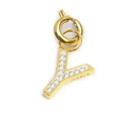 Marlù CIONDOLO lettera Y con cristalli
