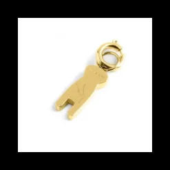 Marlù CIONDOLO ORO MANO CORNA STRASS ROSSI