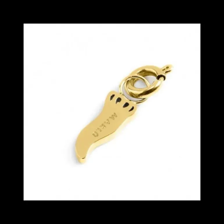 Marlù CIONDOLO PVD ORO STRASS ROSSI CORNO