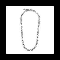 Marlù- Collana Catena "O" Acciaio