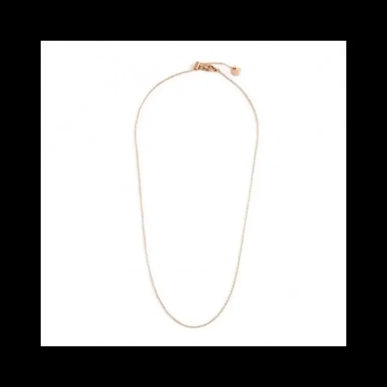 Marlù Collana Pvd Rosè 44Cm Sp 1.20Mm