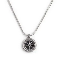 Marlù Collana rosa dei venti pendente