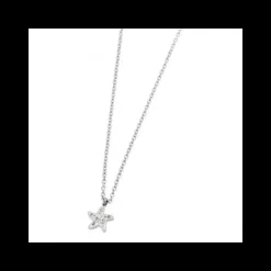 Marlù COLLANA STELLA MARINA ACCIAIO CON STRASS
