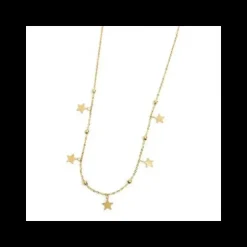 Marlù COLLANA STELLE LUCKY PVD ORO