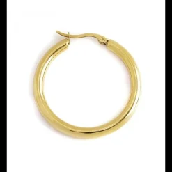 Marlù mono orecchino acciaio cerchio