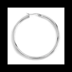 Marlù MONO ORECCHINO ACCIAIO CERCHIO DIAMETRO 6,1CM