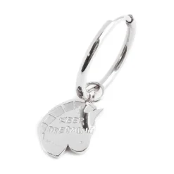 Marlù MONO ORECCHINO CON PENDENTE UNICORNO ACCIAIO
