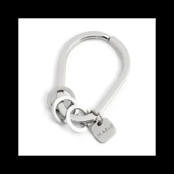 MARLU’ - PORTACHIAVI A GOCCIA CON ANELLI ACCIAIO