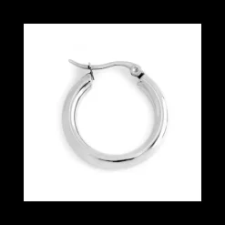 Marlu MONO ORECCHINO ACCIAIO CERCHIO DIAMETRO 2,6CM