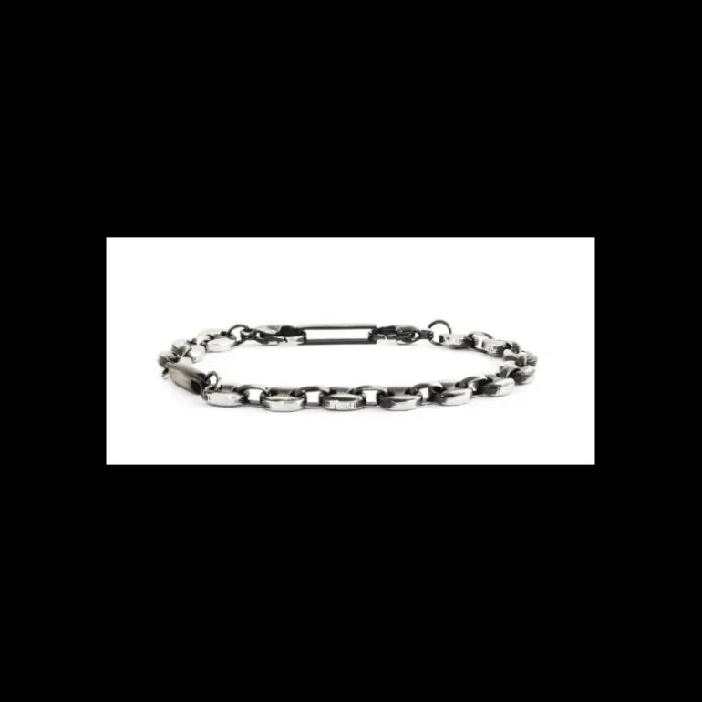 MARLU'-BRACCIALE BRUNITO CATENA MARINE 7MM