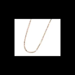 MARLU'-COLLANA EMATITE DIAGONALE PVD ROSE'