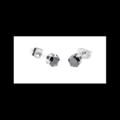 MARLU'-Orecchino lobo con zircone 3 mm