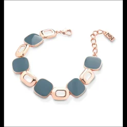 MEWO JEWELS Bracciale con quadrati smaltati