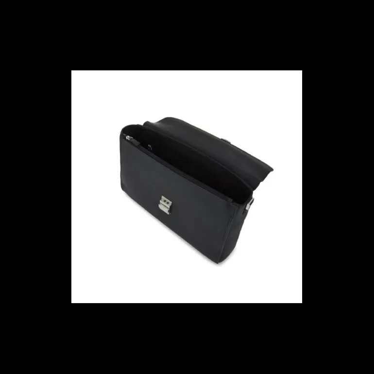 MontBlanc - Borsa con tracolla in pelle nera